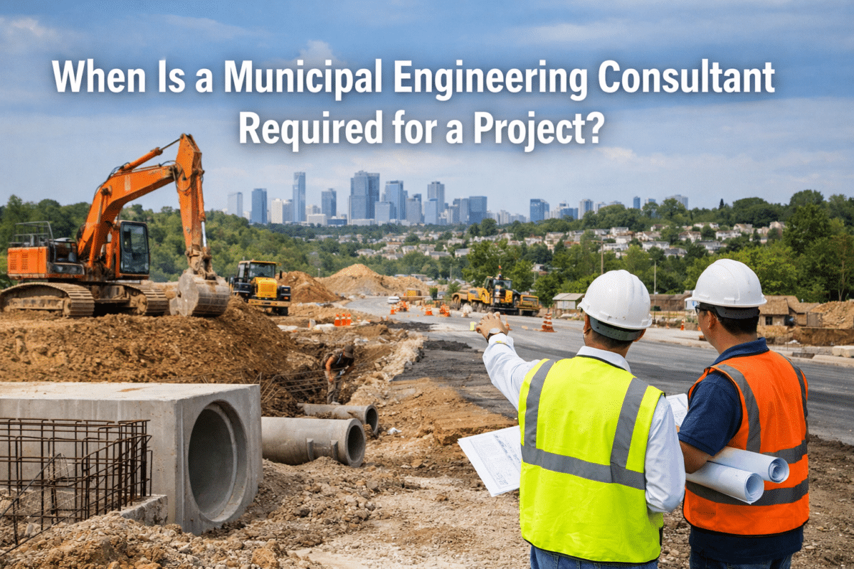 When Is a Municipal Engineering Consultant Required for a Project?